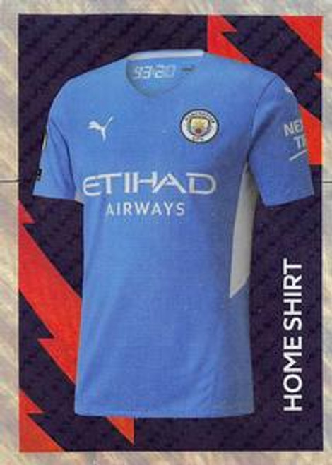 #400 Home Kit (Manchester City) Panini Premier League 2022 Sticker Collection