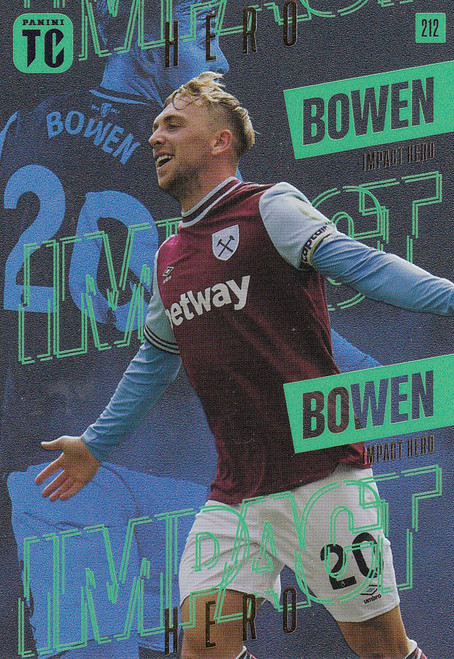 #212 Jarrod Bowen (West Ham United) Panini Top Class Premier League 2025 IMPACT HERO #212 Jarrod Bowen (West Ham United) Panini Top Class Premier League 2025 IMPACT HERO