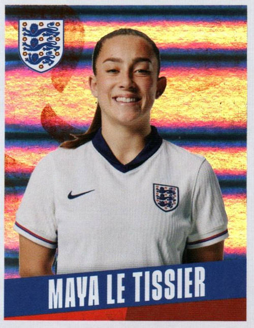 #55 Maya Le Tissier Panini England Lionesses 2025 Sticker Collection #55 Maya Le Tissier Panini England Lionesses 2025 Sticker Collection