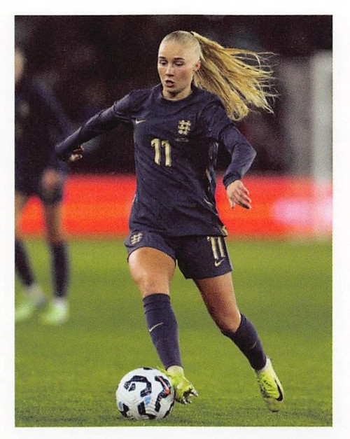 #93 Laura Blindkilde Brown NEXT GEN Panini England Lionesses 2025 Sticker Collection