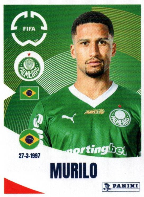 #8 Murilo (SE Palmeiras) Panini Club World Cup 2025 Sticker Collection #8 Murilo (SE Palmeiras) Panini Club World Cup 2025 Sticker Collection
