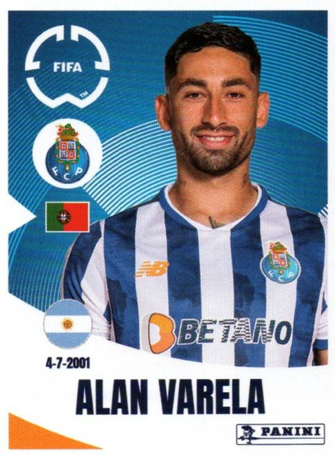#31 Alan Varela (FC Porto) Panini Club World Cup 2025 Sticker Collection
