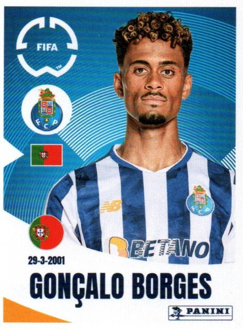 #32 Goncalo Borges (FC Porto) Panini Club World Cup 2025 Sticker Collection