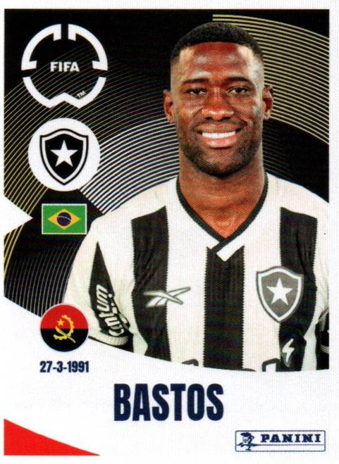 #102 Bastos (Botafogo) Panini Club World Cup 2025 Sticker Collection #102 Bastos (Botafogo) Panini Club World Cup 2025 Sticker Collection