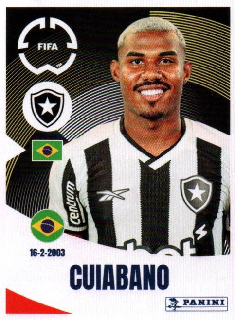#106 Cuiabano (Botafogo) Panini Club World Cup 2025 Sticker Collection