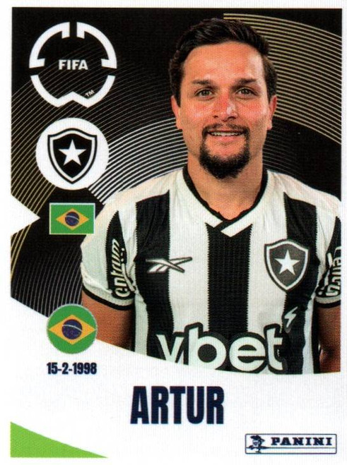 #113 Artur (Botafogo) Panini Club World Cup 2025 Sticker Collection