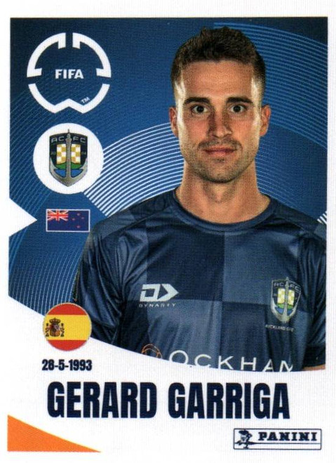 #146 Gerard Garriga (Auckland City FC) Panini Club World Cup 2025 Sticker Collection