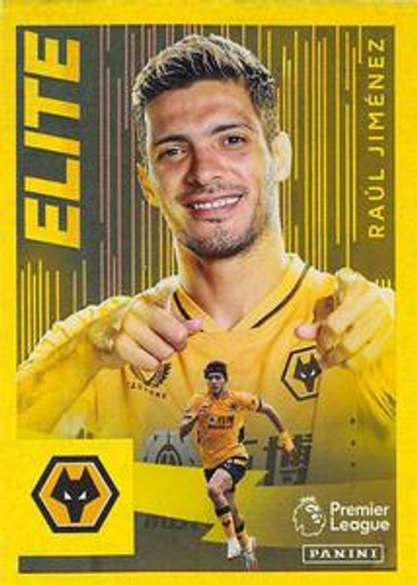 #635 Raul Jimenez (Wolverhampton Wanderers) Panini Premier League 2022 Sticker Collection ELITE