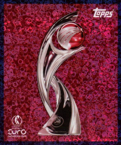 #3 Trophy - Topps UEFA Women's Euro 2025 Sticker Collection #3 Trophy - Topps UEFA Women's Euro 2025 Sticker Collection