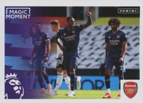 #49 Magic Moment (Arsenal) Panini Premier League 2021 Sticker Collection