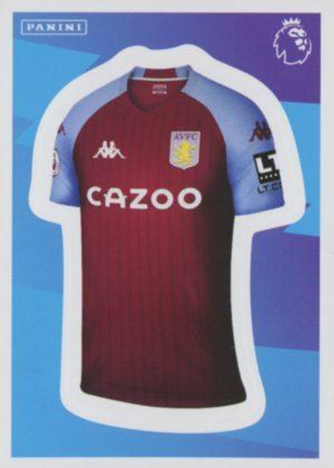#64 Home Kit (Aston Villa) Panini Premier League 2021 Sticker Collection