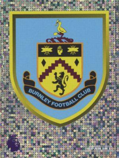 #110 Club Badge (Burnley) Panini Premier League 2021 Sticker Collection
