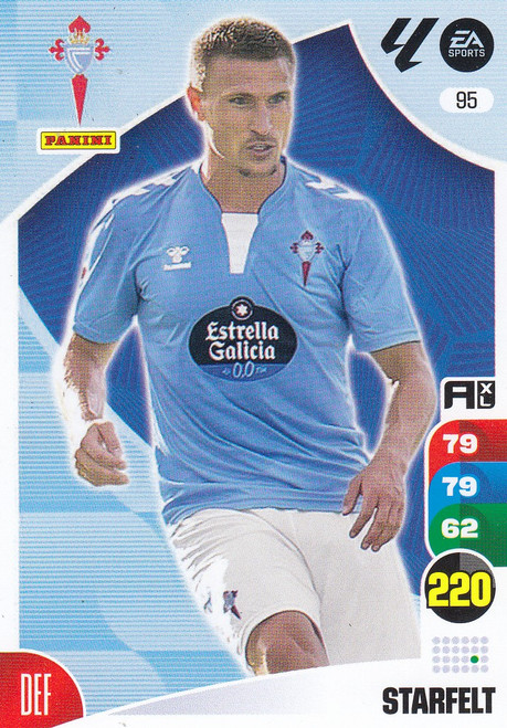 #95 Starfelt (Celta Vigo) Panini Adrenalyn XL La Liga 2024-25 #95 Starfelt (Celta Vigo) Panini Adrenalyn XL La Liga 2024-25