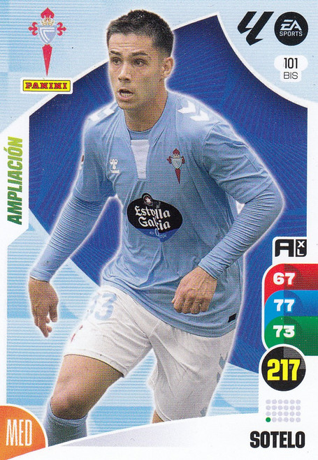 #101bis Sotelo (Celta Vigo) Panini Adrenalyn XL La Liga 2024-25 #101bis Sotelo (Celta Vigo) Panini Adrenalyn XL La Liga 2024-25