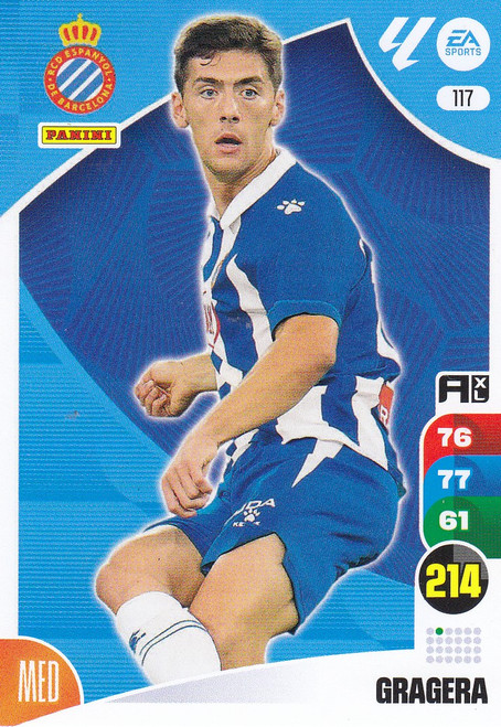 #117 Gragera (RCD Espanyol) Panini Adrenalyn XL La Liga 2024-25