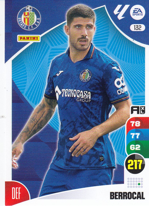 #132 Berrocal (Getafe CF) Panini Adrenalyn XL La Liga 2024-25 #132 Berrocal (Getafe CF) Panini Adrenalyn XL La Liga 2024-25
