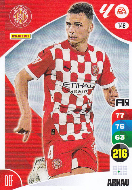 #148 Arnau (Girona FC) Panini Adrenalyn XL La Liga 2024-25