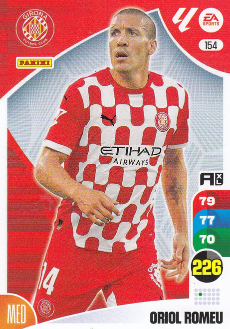 #154 Oriol Romeu (Girona FC) Panini Adrenalyn XL La Liga 2024-25 #154 Oriol Romeu (Girona FC) Panini Adrenalyn XL La Liga 2024-25