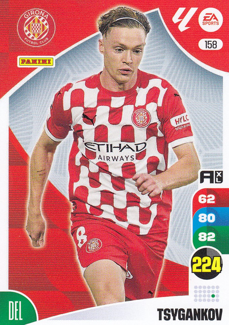 #158 Tsygankov (Girona FC) Panini Adrenalyn XL La Liga 2024-25
