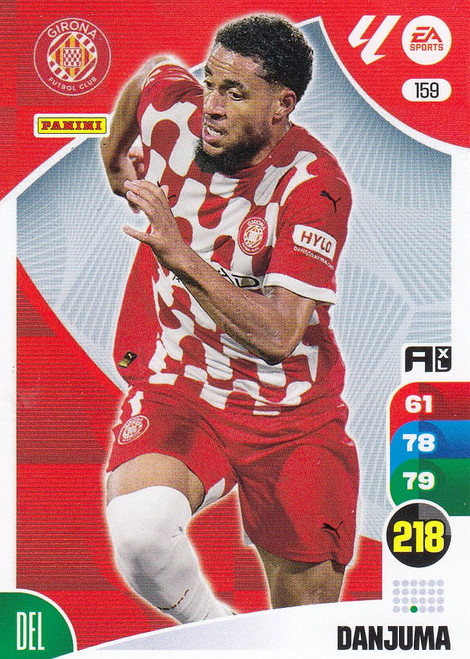 #159 Danjuma (Girona FC) Panini Adrenalyn XL La Liga 2024-25 #159 Danjuma (Girona FC) Panini Adrenalyn XL La Liga 2024-25