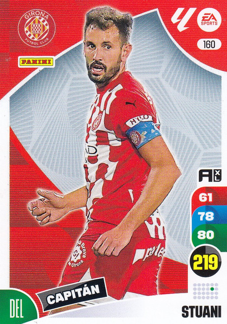 #160 Stuani (Girona FC) Panini Adrenalyn XL La Liga 2024-25