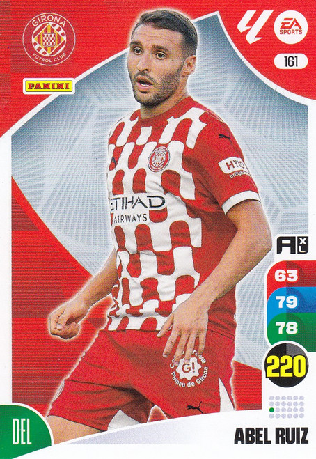 #161 Abel Ruiz (Girona FC) Panini Adrenalyn XL La Liga 2024-25 #161 Abel Ruiz (Girona FC) Panini Adrenalyn XL La Liga 2024-25