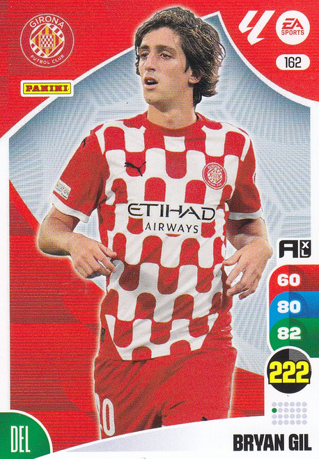 #162 Bryan Gil (Girona FC) Panini Adrenalyn XL La Liga 2024-25 #162 Bryan Gil (Girona FC) Panini Adrenalyn XL La Liga 2024-25