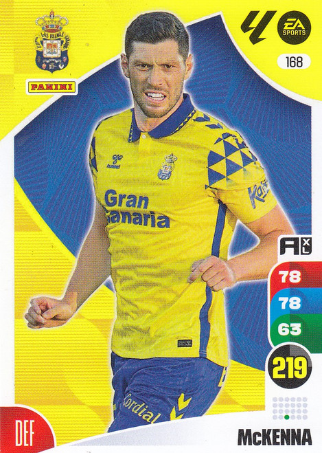 #168 McKenna (UD Las Palmas) Panini Adrenalyn XL La Liga 2024-25