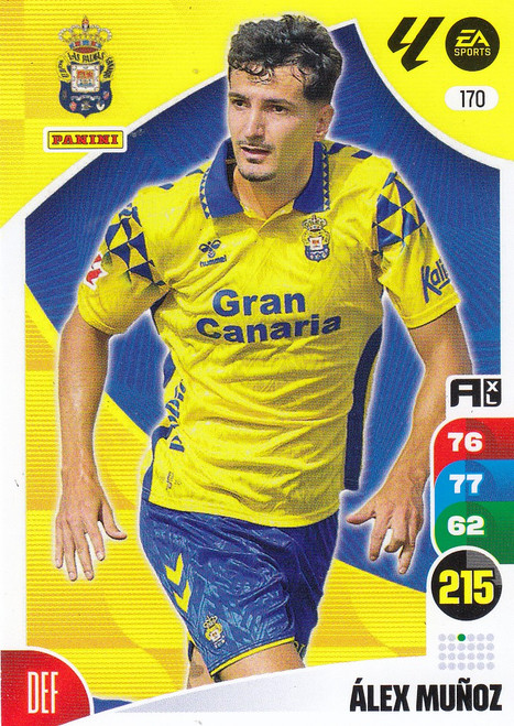 #170 Alex Munoz (UD Las Palmas) Panini Adrenalyn XL La Liga 2024-25