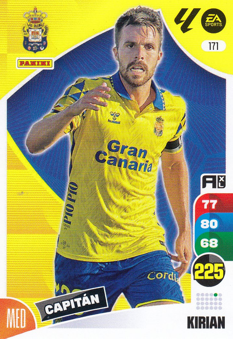 #171 Kirian (UD Las Palmas) Panini Adrenalyn XL La Liga 2024-25