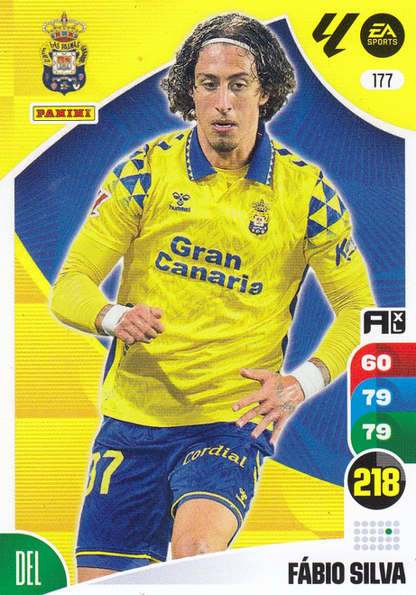 #177 Fabio Silva (UD Las Palmas) Panini Adrenalyn XL La Liga 2024-25