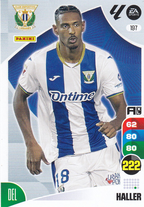 #197 Haller (CD Leganes) Panini Adrenalyn XL La Liga 2024-25 #197 Haller (CD Leganes) Panini Adrenalyn XL La Liga 2024-25