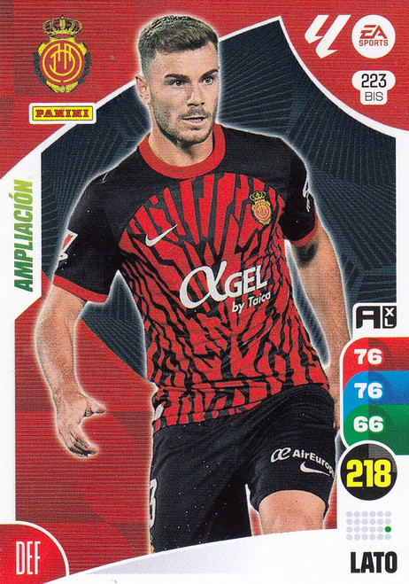 #223bis Lato (RCD Mallorca) Panini Adrenalyn XL La Liga 2024-25