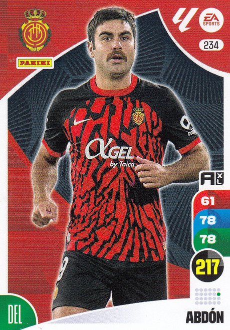 #234 Abdon (RCD Mallorca) Panini Adrenalyn XL La Liga 2024-25