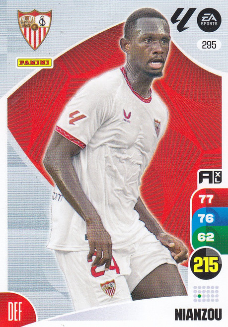 #295 Nianzou (Sevilla FC) Panini Adrenalyn XL La Liga 2024-25 #295 Nianzou (Sevilla FC) Panini Adrenalyn XL La Liga 2024-25