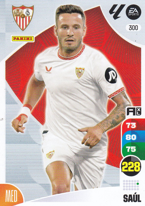#300 Saul (Sevilla FC) Panini Adrenalyn XL La Liga 2024-25