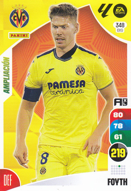 #348bis Foyth (Villarreal CF) Panini Adrenalyn XL La Liga 2024-25