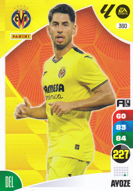 #360 Ayoze (Villarreal CF) Panini Adrenalyn XL La Liga 2024-25 #360 Ayoze (Villarreal CF) Panini Adrenalyn XL La Liga 2024-25