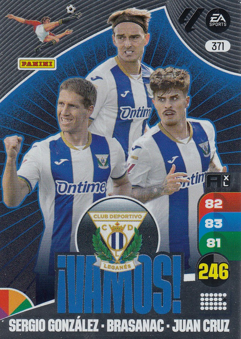 #371 CD Leganes Panini Adrenalyn XL La Liga 2024-25 VAMOS #371 CD Leganes Panini Adrenalyn XL La Liga 2024-25 VAMOS