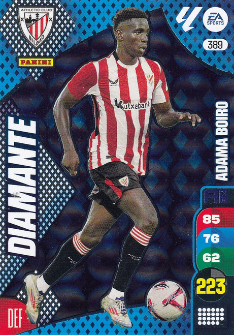 #389 Adama Boiro (Athletic Bilbao) Panini Adrenalyn XL La Liga 2024-25 DIAMANTES #389 Adama Boiro (Athletic Bilbao) Panini Adrenalyn XL La Liga 2024-25 DIAMANTES