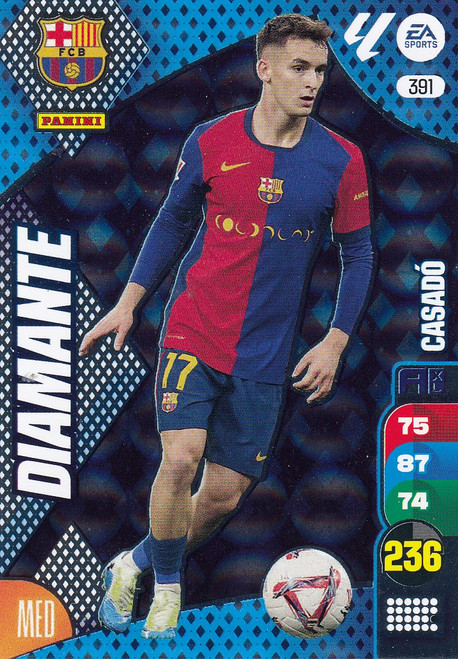 #391 Casado (FC Barcelona) Panini Adrenalyn XL La Liga 2024-25 DIAMANTES #391 Casado (FC Barcelona) Panini Adrenalyn XL La Liga 2024-25 DIAMANTES