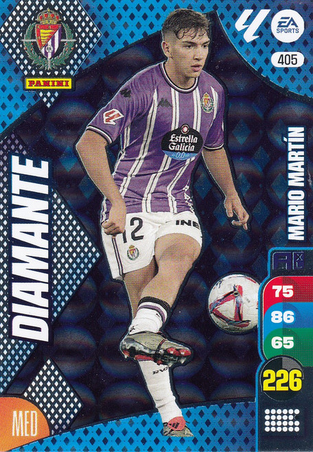 #405 Mario Martin (Real Valladolid) Panini Adrenalyn XL La Liga 2024-25 DIAMANTES
