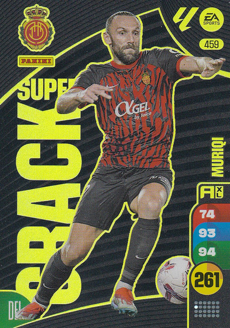 #459 Muriqi (RCD Mallorca) Panini Adrenalyn XL La Liga 2024-25 SUPER CRACKS #459 Muriqi (RCD Mallorca) Panini Adrenalyn XL La Liga 2024-25 SUPER CRACKS