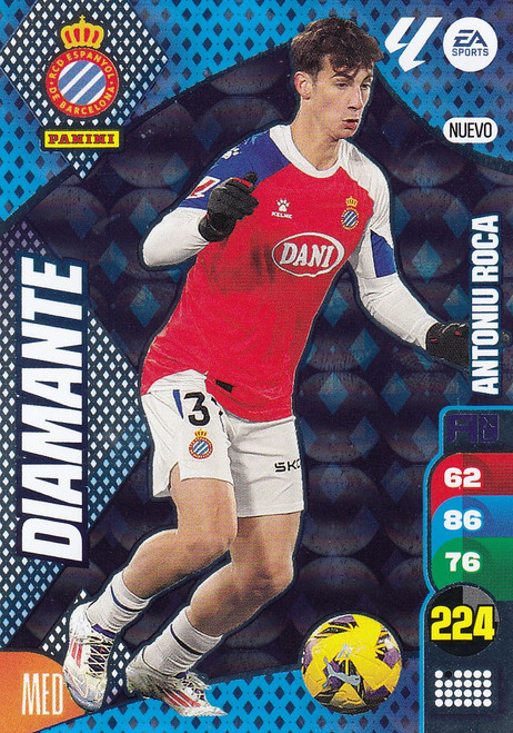 #NNO Antonio Roca (RCD Espanyol) Panini Adrenalyn XL La Liga 2024-25 NUEVO DIAMANTES #NNO Antonio Roca (RCD Espanyol) Panini Adrenalyn XL La Liga 2024-25 NUEVO DIAMANTES