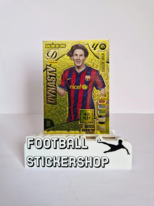 #DY1 Messi 2009-10 (FC Barcelona) Panini Adrenalyn XL La Liga 2024-25 DYNASTY BALON DE 'ORO