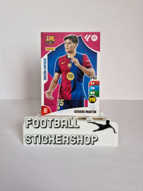 Gerard Martin (FC Barcelona) Panini Adrenalyn XL La Liga 2024-25 LAST MOMENT EDICION LIMITADA Gerard Martin (FC Barcelona) Panini Adrenalyn XL La Liga 2024-25 LAST MOMENT EDICION LIMITADA