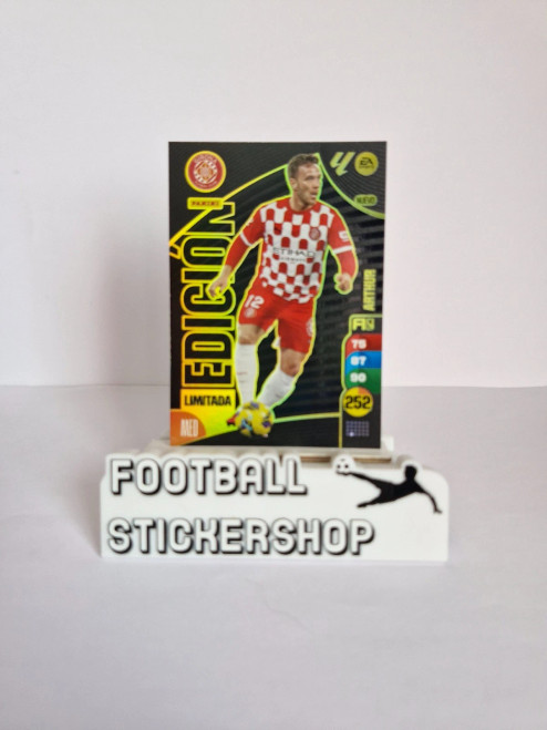 Arthur (Girona FC) Panini Adrenalyn XL La Liga 2024-25 EDICION LIMITADA