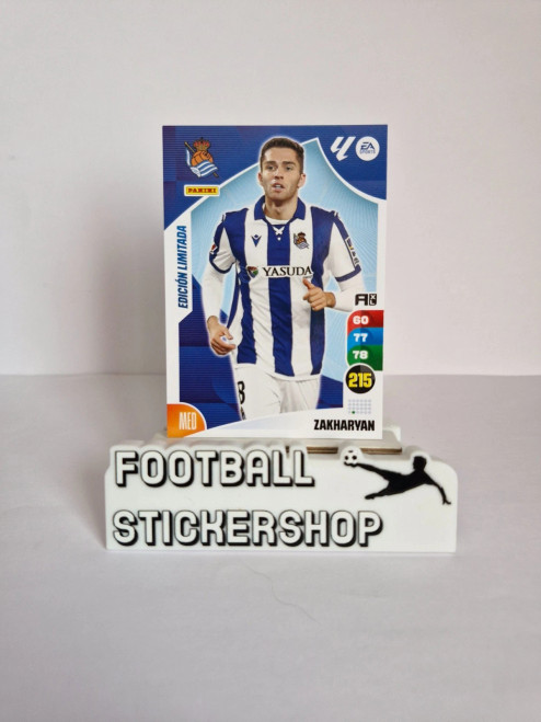 Zakharyan (Real Sociedad) Panini Adrenalyn XL La Liga 2024-25 LAST MOMENT EDICION LIMITADA