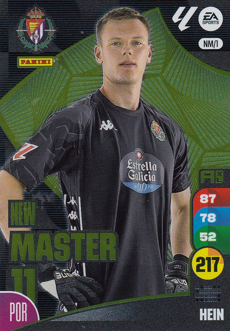 #NM1 Hein (Real Valladolid) Panini Adrenalyn XL La Liga 2024-25 NEW MASTER