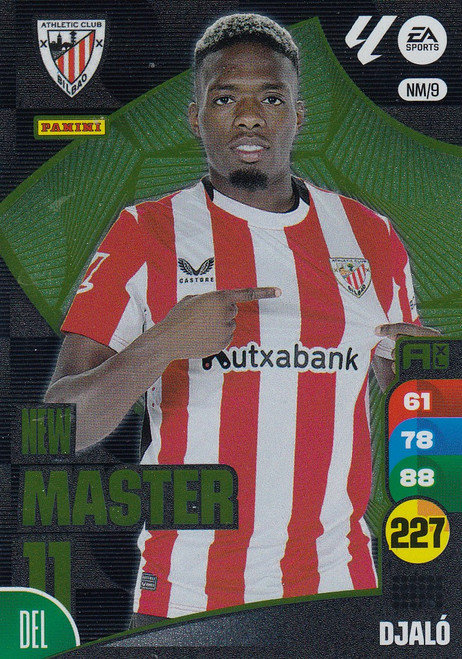 #NM9 Djalo (Athletic Bilbao) Panini Adrenalyn XL La Liga 2024-25 NEW MASTER #NM9 Djalo (Athletic Bilbao) Panini Adrenalyn XL La Liga 2024-25 NEW MASTER
